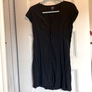 GAP Black Dress with Buttons